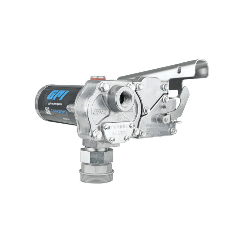 GPI M-150S-PO 12V 15 GPM Fuel Transfer Pump, Pump Only Power cord included