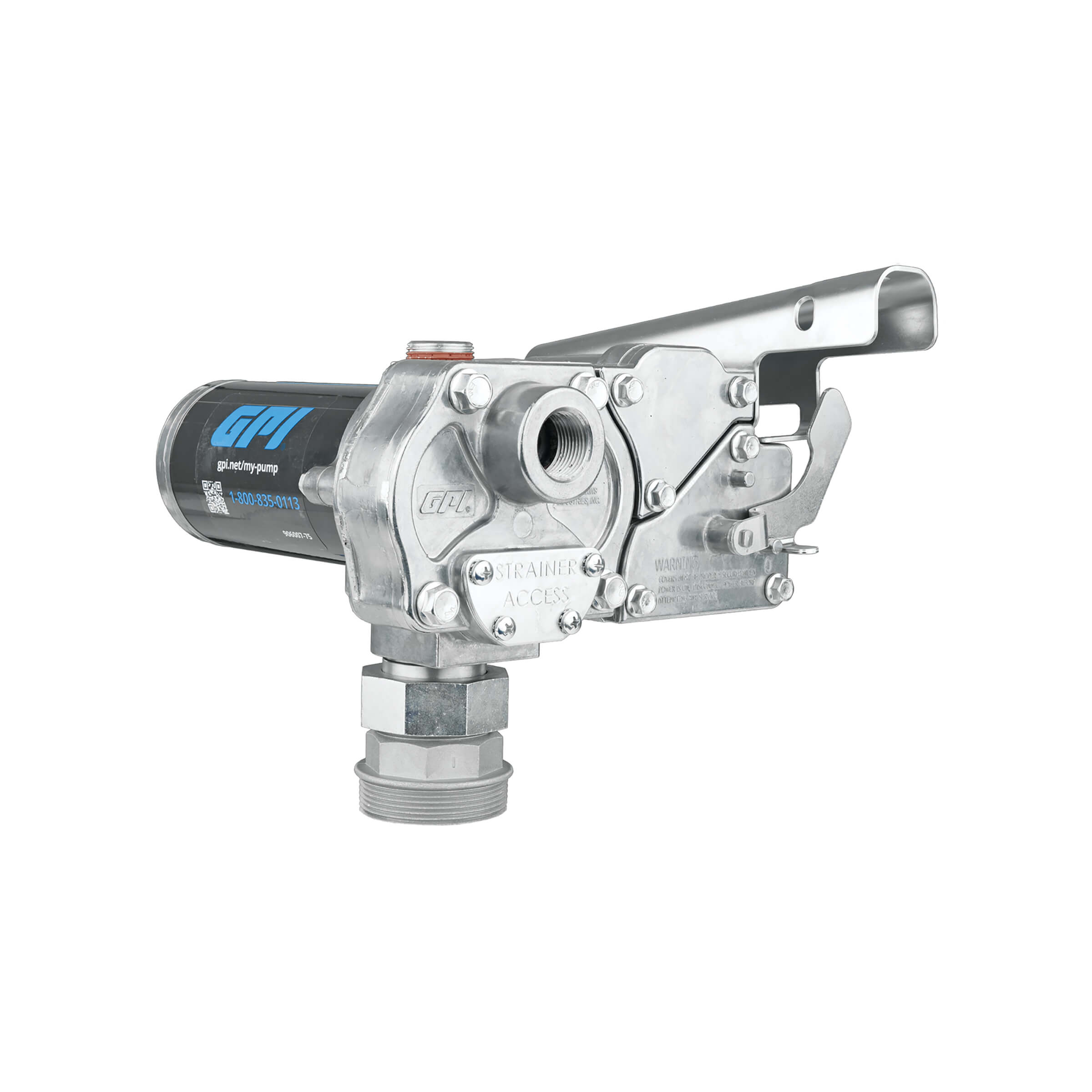 GPI M-150S-PO 12V 15 GPM Fuel Transfer Pump, Pump Only Power cord included