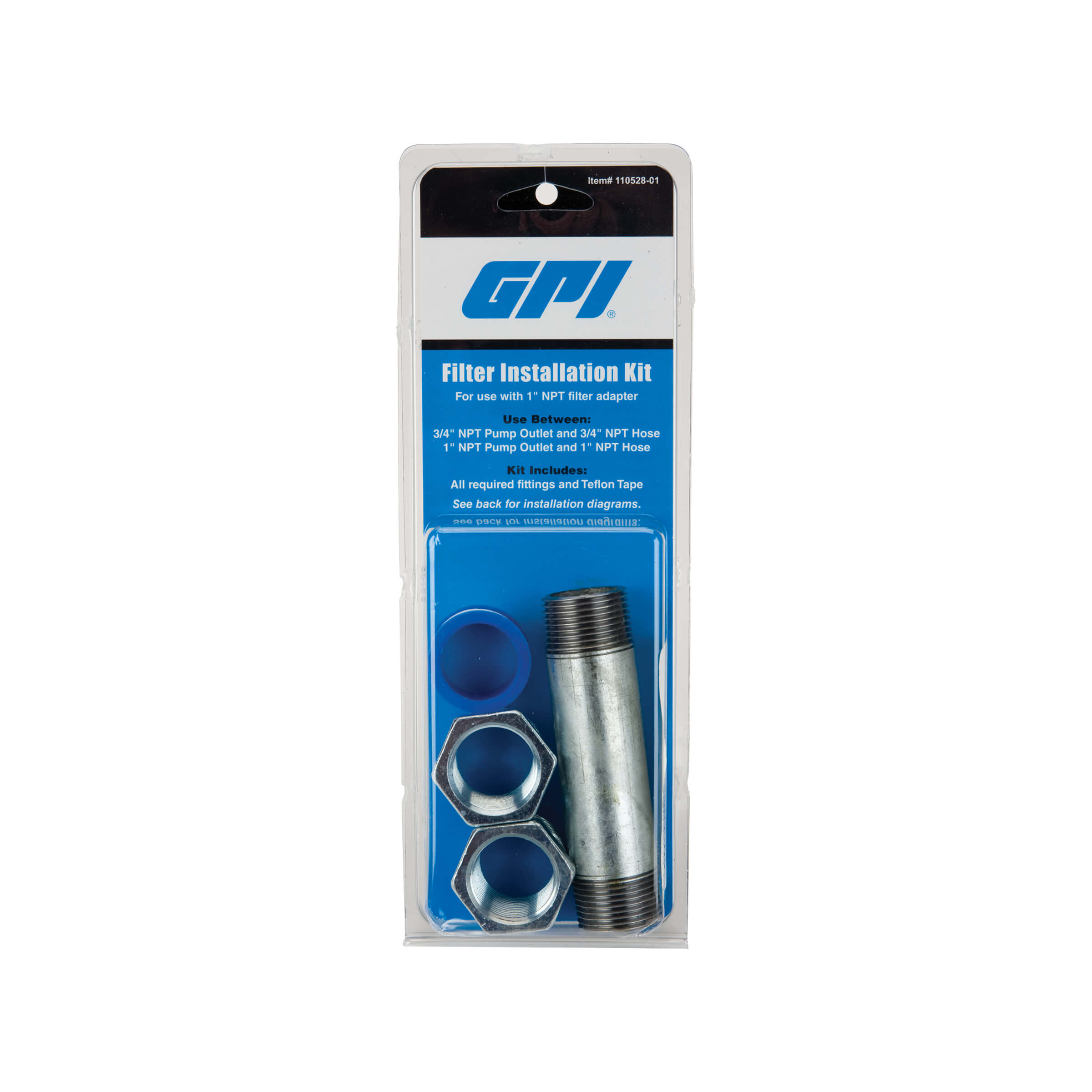 GPI 3/4 in. Filter Adapter Installation Kit - Image 3