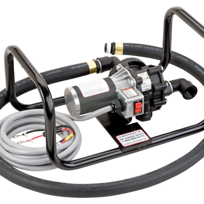 GPI P-200H-TAP  12V 8 GPM Chemical Transfer Pump w/Tote-a-Pump