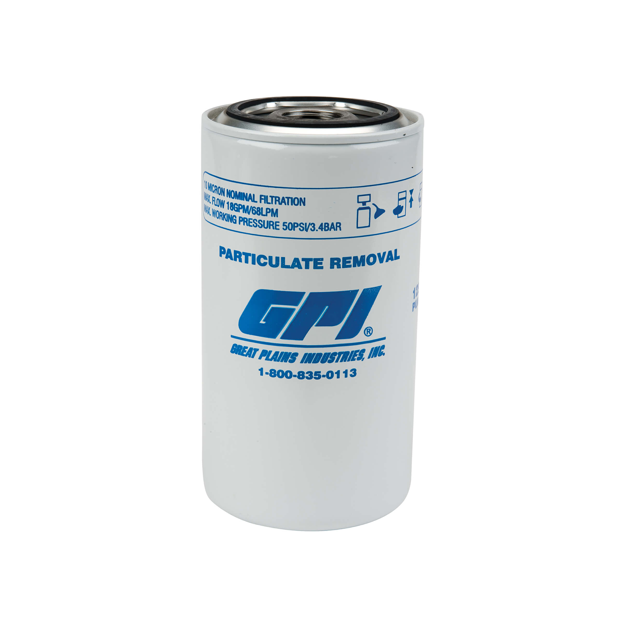 GPI 18 GPM, 10 Micron Particulate Filter