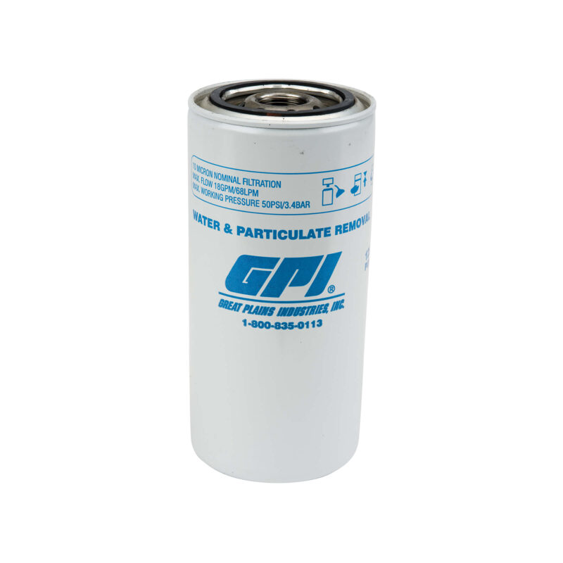 GPI 18 GPM, 10 Micron Water and Particulate Filter
