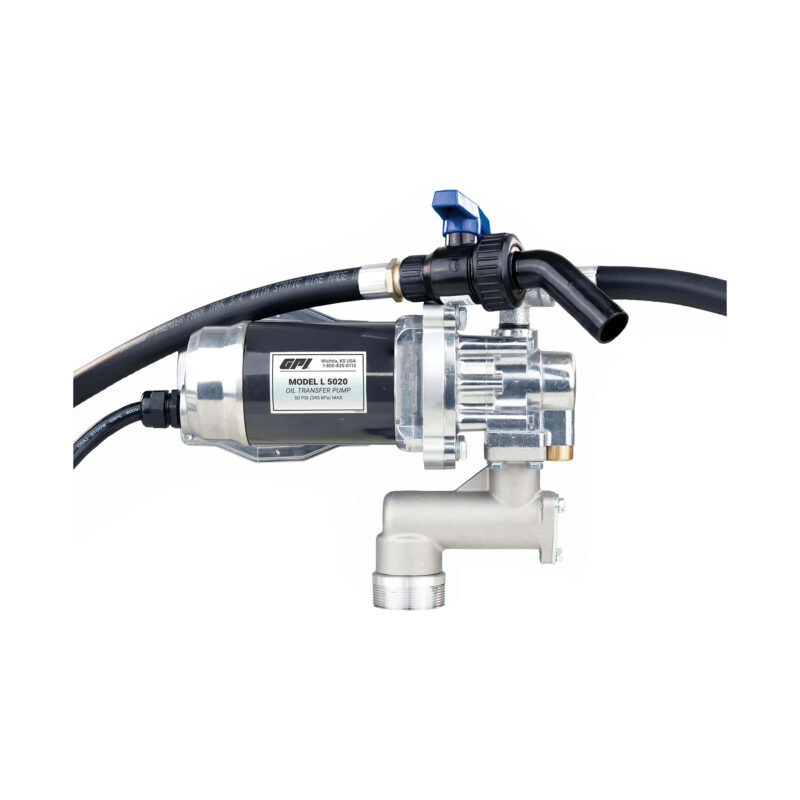 GPI 115V 8 GPM Heavy Duty Oil Transfer Pump