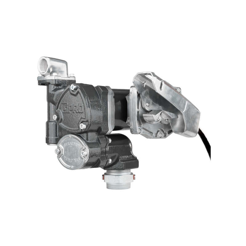 GPRO V25-012AD 12V 25 GPM Fuel Transfer Pump, w/Auto Shut-off Nozzle, Diesel - Image 2
